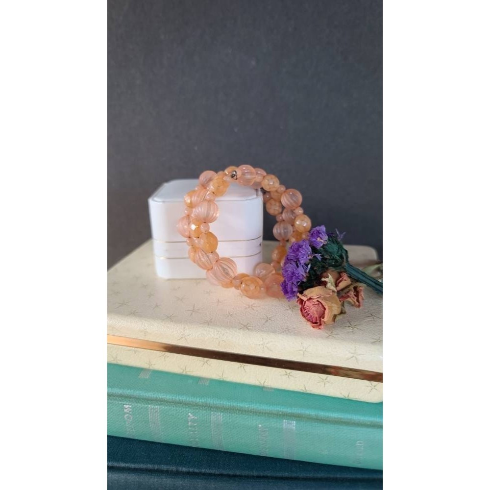 Vintage Beaded Wrap Bracelet